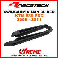 Rtech KTM 530EXC 530 EXC 2008-2011 Black Swingarm Chain Slider