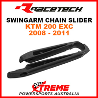 Rtech KTM 200EXC 200 EXC 2008-2011 Black Swingarm Chain Slider