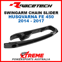 Rtech Husqvarna FE450 2014-2017 Black Swingarm Chain Slider