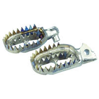 Scar Titanium Gripper Footpegs for Fantic XXF250 2022-2023