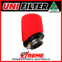 52mm Uni Pod Filter Red Angled Foam MX Motorcycle Pit Bike Go-Kart 52x100x72