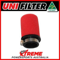 76mm Uni Pod Filter Red Straight Foam MX Motorcycle Pit Bike Go-Kart 76x150x92