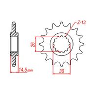 MTX 16 Tooth Front Sprocket for Honda VFR800X CROSSRUNNER 2015-2016