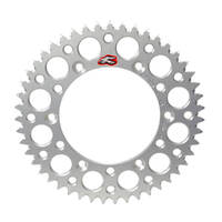 Renthal 50T Silver Rear Alloy Ultralight Sprocket for Beta RR 350 4T Racing 2015-2023