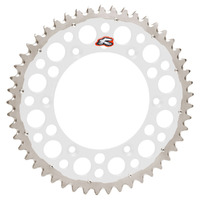 Renthal 48T Silver Twinring Steath Rear Sprocket for Husqvarna FS450 SUPERMOTO 2015-2024