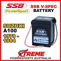 SSB For Suzuki A100 A 100 1979-1984 6V V-SPEC Dry Cell High Performance AGM Battery