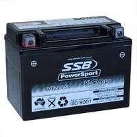 SSB 12V 340CCA 11.2AH 4-VTZ14-S BMW R1200 GS Adventure 2009-2017 V-Spec AGM Battery YTX14-S