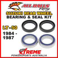 ALL BALLS 25-1364 ATV REAR WHEEL BEARING KIT For Suzuki LT-50 LT50 1984-1987