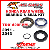 ALL BALLS 25-1580 REAR WHEEL BEARING KIT HONDA TRX420FPM 2011-2013