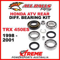 25-2013 HONDA TRX450ES 1998-2001 ATV REAR DIFFERENTIAL BEARING & SEAL KIT