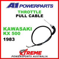 A1 Powerparts Kawasaki KX500 KX 500 1983 Throttle Pull Cable 53-119-10
