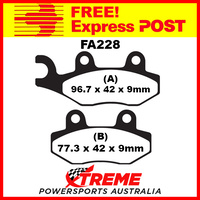 Kymco Yup 50 01-09 EBC Front HH Sintered Brake Pads, FA228HH