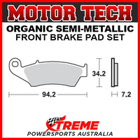 Motor Tech Honda CR250R 2002-2007 Semi-Metallic Rear Brake Pads FA346