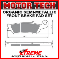 Motor Tech Yamaha YZ250F 2007-2018 Semi-Metallic Front Brake Pad FA450