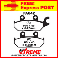 Yamaha YXM 700 E Wolverine R 2016 EBC Copper Sintered Front Left Brake Pads, FA642R