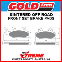 Goldfren CF-Moto U550 15-17 Sintered Off Road Left Front Brake Pad GF002-K5