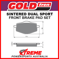 Goldfren Yamaha XT350 1992-1996 Sintered Front Brake Pad GF018-S3