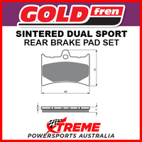 Goldfren KTM 125 MX 1987 Sintered Dual Sport Rear Brake Pad GF019-S3