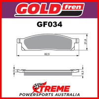 Yamaha YZ80LW Big Wheel 1994-2001 Goldfren Sintered Off Road Front Brake Pad GF034K5