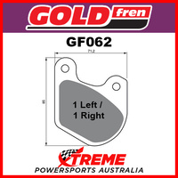 HD XL/XLH/XLCH 73-81 Goldfren Sintered Dual Sport Rear Brake Pads GF062S3