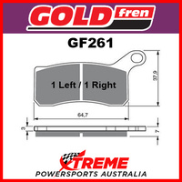 KTM 450 SX-F 09-11 Goldfren Sintered Off Road Front Brake Pads GF261K5