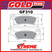 Can Am Outlander 800 R XT 2012 Sintered Off Road Front Right Brake Pads GF310K1