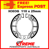 EBC Front Grooved Brake Shoe Honda TRX 125 J 1988 H303G