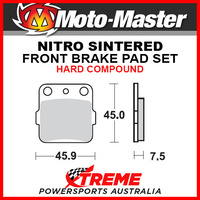 Moto-Master Honda TRX420FPM 11-14 Nitro Sintered Hard Front Brake Pads 091021