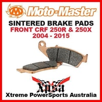 MOTO MASTER SINTERED FRONT BRAKE PADS HONDA CRF 250R CRF250R CRF250X 250X 04-15