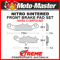 Moto-Master Kawasaki KL250 Stockman 2000-2017 Nitro Sintered Hard Front Brake Pad 093921