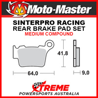 Moto-Master Husaberg FE350 2013-2014 Racing Sintered Medium Rear Brake Pad 094411