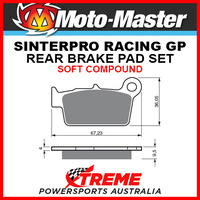 Moto-Master for Suzuki RMZ450 2005-2018 Racing GP Sintered Soft Rear Brake Pad 094512