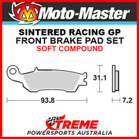 Moto-Master Yamaha YZ250F 2007-2018 Racing GP Sintered Soft Front Brake Pad 094912