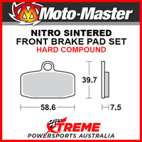 Moto-Master KTM 350 Freeride 2013-2017 Nitro Sintered Hard Front Brake Pad 097421