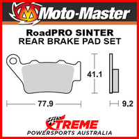 Moto-Master Triumph 675 Street Triple 2013-2016 RoadPRO Sinter Rear Brake Pads 403402