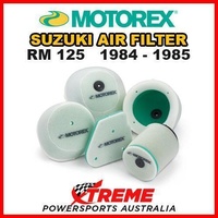 Motorex for Suzuki RM125 RM 125 1984-1985 Foam Air Filter Dual Stage