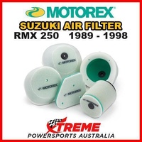 Motorex for Suzuki RMX250 RMX 250 1989-1998 Foam Air Filter Dual Stage