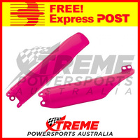 Rtech Honda CRF250R 2004-2018 Neon Pink Fork Guards Protectors