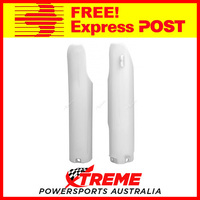 Rtech Yamaha YZ125 YZ250 YZ 125 250 2005-2007 White Fork Guards Protectors