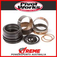 Fork Bushing, Oil/Dust Seals Kit Kawasaki KX500 1997-2004, Pivot Works PWFFK-K02-521