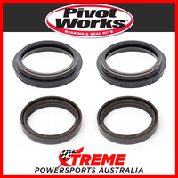 Fork Oil/Dust Seals Set For Suzuki RMZ 250 2013-2016, 48x58x10 Pivot Works PWFSK-Z017