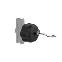 Ram Key Lock Knob With Brass Insert For B Size Socket Arms