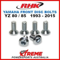 RHK MX FRONT HEAVY DUTY BRAKE DISC BOLT SET YAMAHA YZ80 YZ85 YZ 80 85 1993-2015