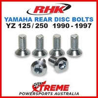 RHK MX REAR HEAVY DUTY BRAKE DISC BOLT SET YAMAHA YZ125 YZ250 1990-1997 MOTO