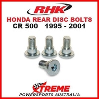 RHK MX REAR HEAVY DUTY BRAKE DISC BOLT SET HONDA CR500 CR 500 500R 1995-2001