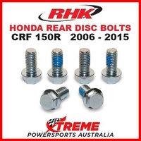 RHK MX REAR HEAVY DUTY BRAKE DISC BOLT SET HONDA CRF150R CRF 150R 2006-2015 MOTO