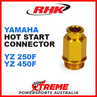 RHK HOT START CONNECTOR KEIHIN FCR CARBY GOLD YAMAHA YZ250F YZF250 YZ450F YZF450