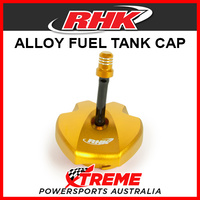 RHK Husqvarna FE350 2014-2018 Gold Alloy Fuel Tank Gas Cap 1/4 Quarter Turn