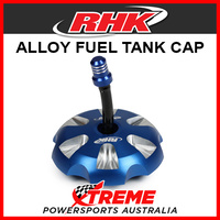 RHK Husqvarna FC350 2014-2017 Blue Alloy Fuel Tank Gas Cap, Screw Type 52mm