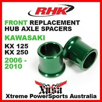 RHK REPLACEMENT HUB AXLE SPACER FRONT KX125 KX250 KX 125 250 2006-2010 GREEN MX